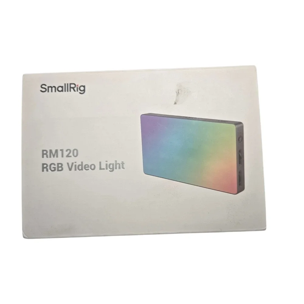 SmallRig RM120 RGB Video Light, 5000mAh 180 Minutes Portable Camera Light 7W Out